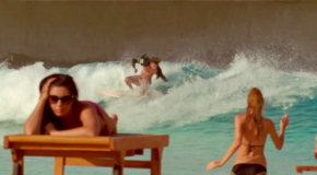 Globe check la vague à Dubaï