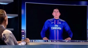 Zlatan pour sa première apparition aux Guignols